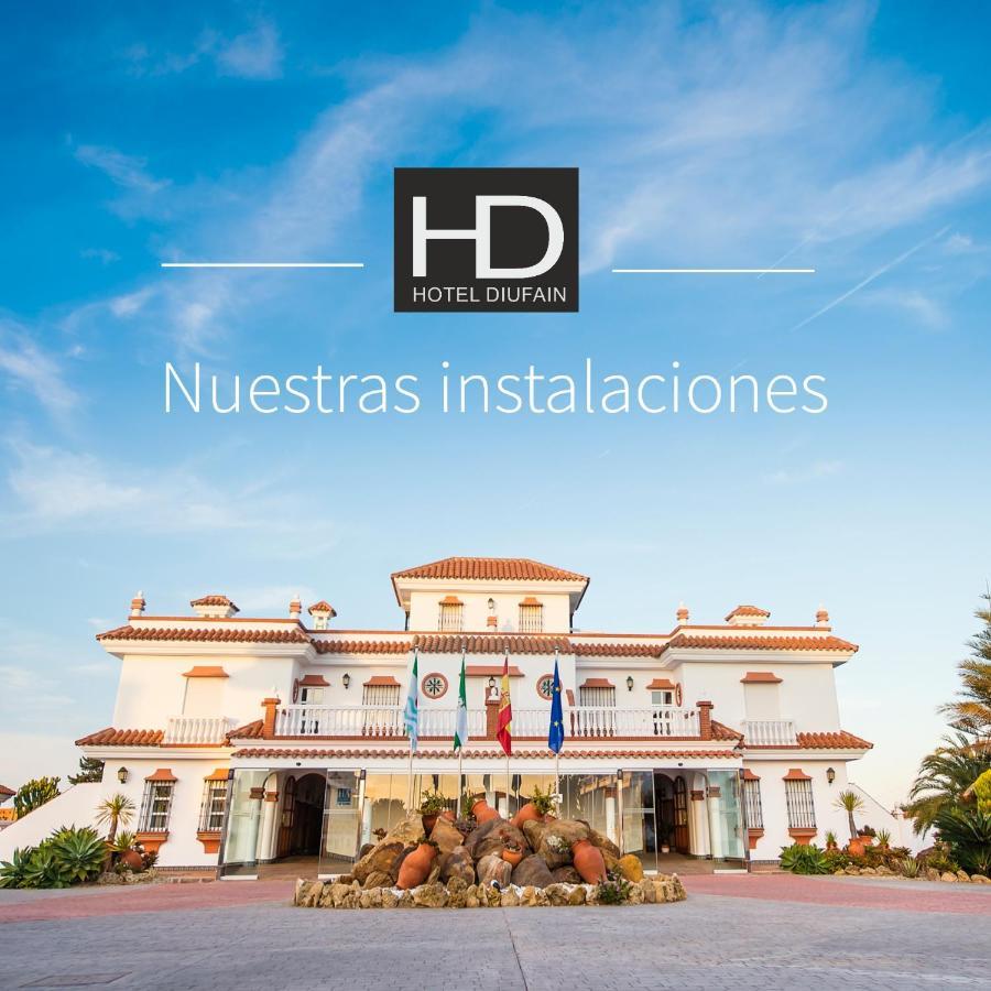 Hotel Diufain Conil De La Frontera Bagian luar foto